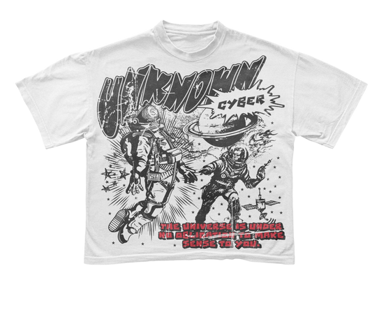 Unknown Cyber attack collab oversz T-shirt